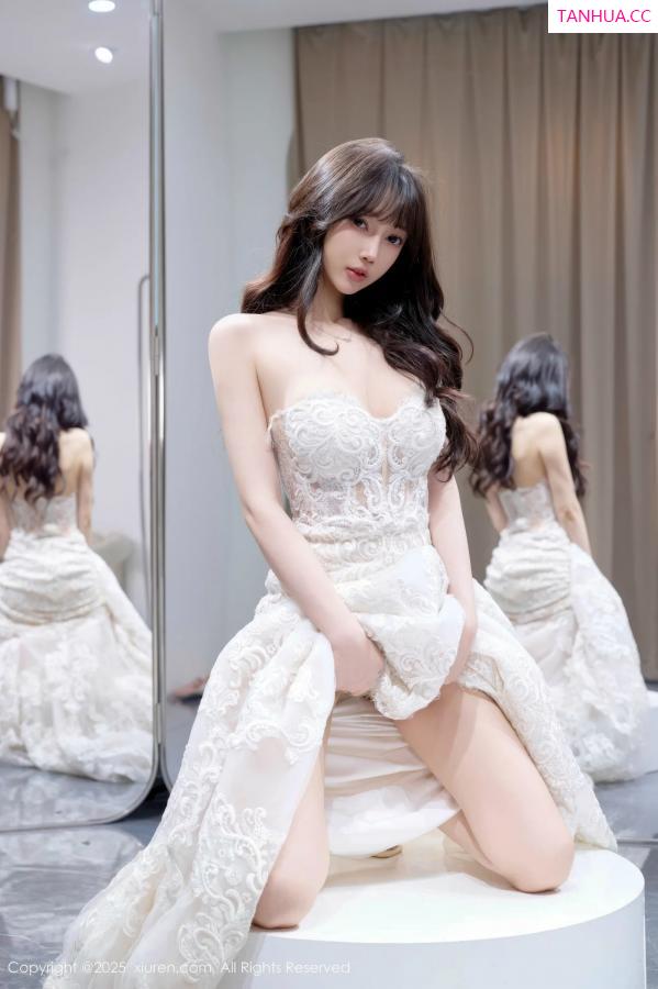玥儿玥  [XiuRen]高清写真图 2025.08.18 No.10663 玥儿玥er 白色婚纱第3张图片